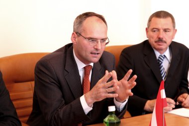Odessa, Ukrayna - ö. 26 Mayıs 2011: Büyükelçi olağanüstü ve ple