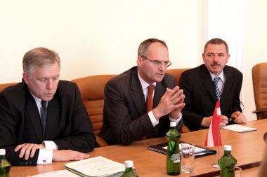 Odessa, Ukrayna - ö. 26 Mayıs 2011: Büyükelçi olağanüstü ve ple