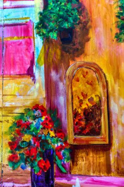 красиві Вуличне мистецтво графіті. Анотація творчі малювання моди