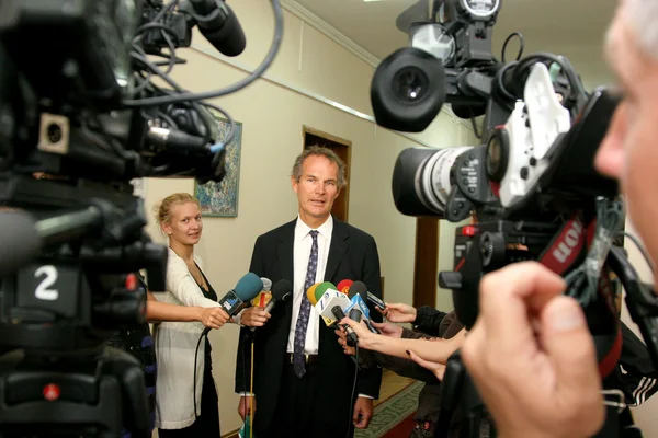 Одесса, Украина - 13 сентября 2010 года: Чрезвычайный и Полномочный Посол — стоковое фото