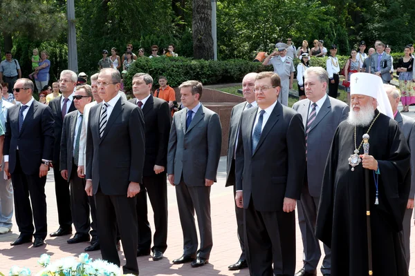 Οδησσός, Ουκρανία - 4 Ιουνίου, 2011: Υπουργός των Εξωτερικών Υποθέσεων του t — Φωτογραφία Αρχείου