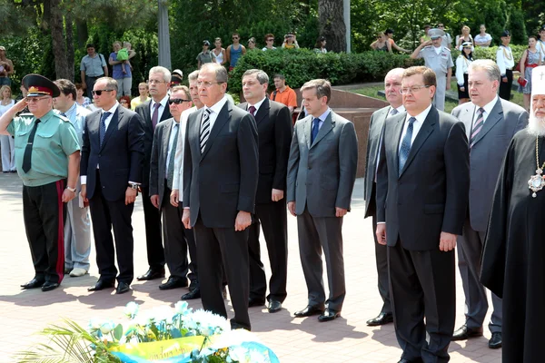 Одесса, Украина - 4 июня 2011 года: Министр иностранных дел — стоковое фото