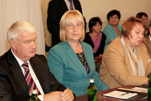 Οδησσός, Ουκρανία - 4 Σεπτεμβρίου, 2010: Πρόεδρος Τσάτσεβα dangovska — Φωτογραφία Αρχείου