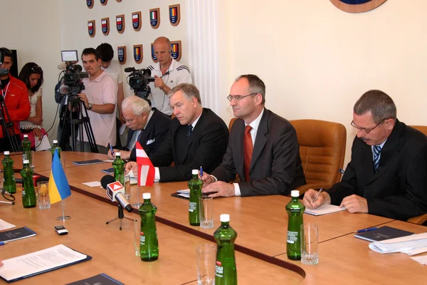 Odessa, Ukraine - May 26, 2011: Ambassador Extraordinary and Ple