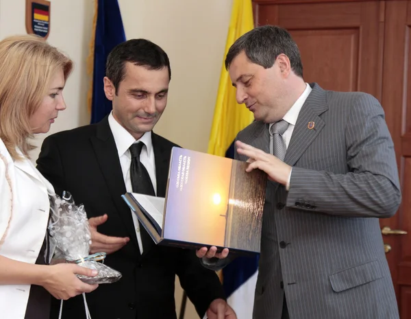 Odessa, Ukraine - July 13, 2011: Consul General of Turkey in Ode — Stock Photo, Image