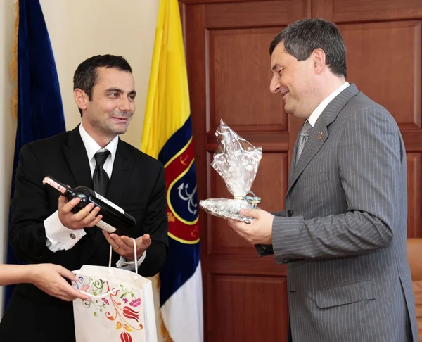 Odessa, Ukraine - July 13, 2011: Consul General of Turkey in Ode — Stock Photo, Image