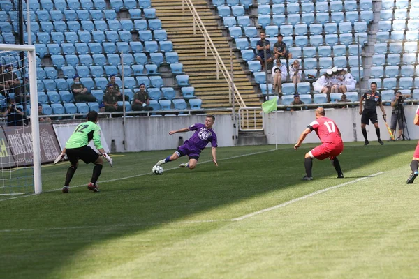 Odessa Ukraine Aug 2021 Fotbal Cupa Tradițională Ucrainei Printre Veteranii — Fotografie, imagine de stoc