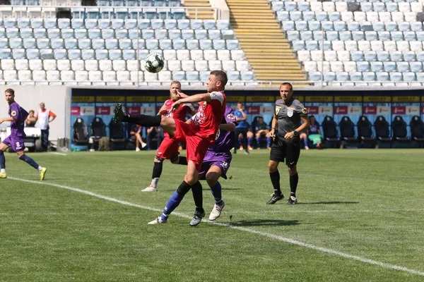 Odessa Ukraine Août 2021 Football Coupe Traditionnelle Ukraine Parmi Les — Photo