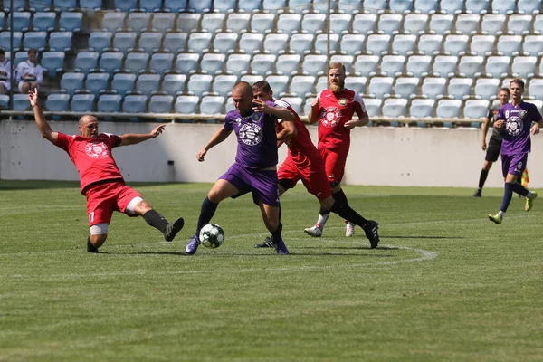 Odessa Ukraine Aug 2021 Football Традиційний Кубок України Серед Ветеранів — стокове фото