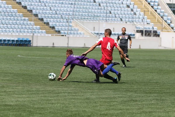 Odessa Ucrania 2021 Fútbol Copa Tradicional Ucrania Entre Los Veteranos — Foto de Stock