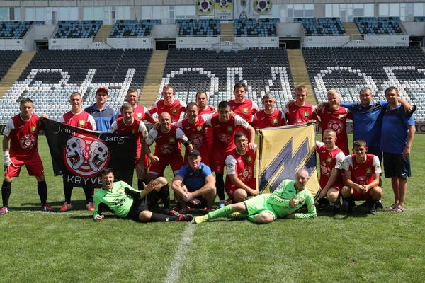 Odessa Ukraine Sierpnia 2021 Piłka Nożna Tradycyjny Puchar Ukrainy Wśród — Zdjęcie stockowe