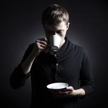 bir gencin güzel Kahvaltı