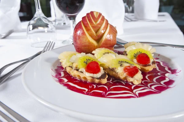 Luxury a la carte fruit salad — Stock Photo, Image