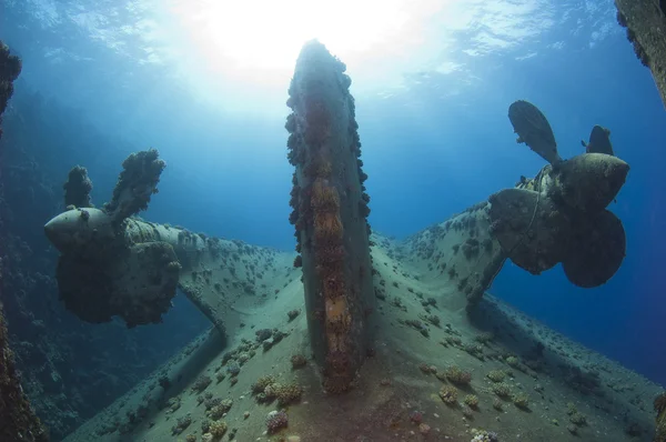 Propellers on a shipwreck — Stock Photo, Image