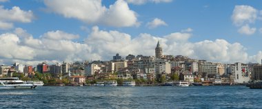 istanbul'da boğaz Cityscape