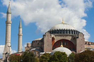 Ayasofya manzarasına Sofya İstanbul
