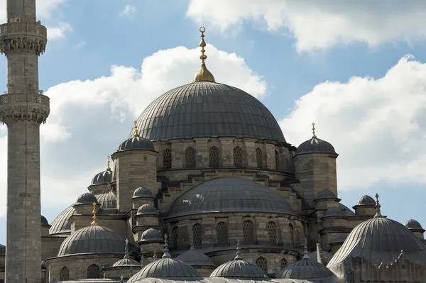 A Yeni Cami új mecset Isztambulban — Stock Fotó