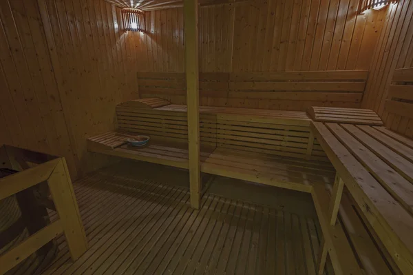 Sauna in un centro benessere — Foto Stock