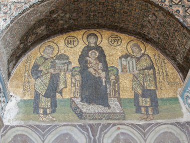 Ayasofya, sanat eserleri mozaik sophia istanbul