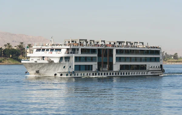 Large river cruise boat on the Nile