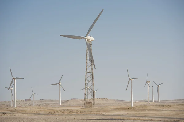 Stromerzeuger für Windkraftanlagen — Stockfoto