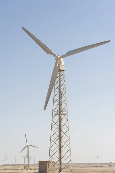 Stromerzeuger für Windkraftanlagen — Stockfoto