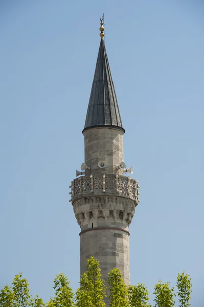 Minaret of an old mosque — Stock Photo, Image