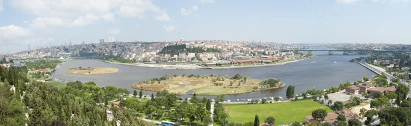 Vue aérienne sur Istanbul Turquie — Photo