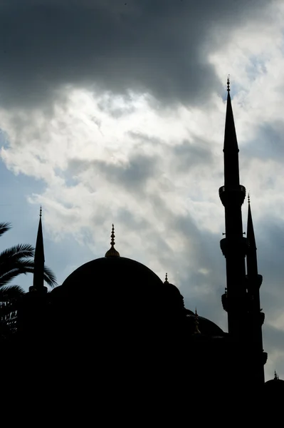 Vie wof Modrá mešita v Istanbulu — Stock fotografie