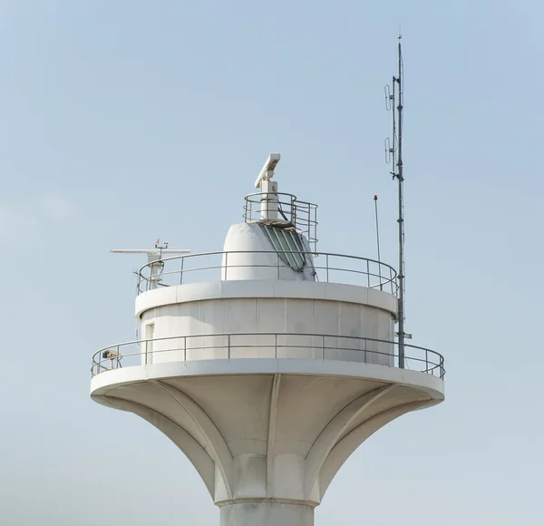 Torre de radar de guarda costeira — Fotografia de Stock