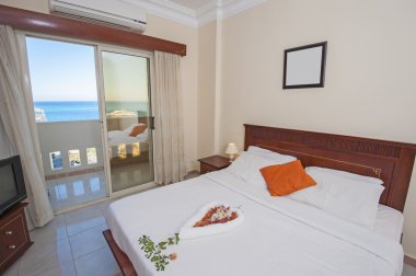 iç dairede yatak odası