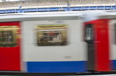 Trenin arka Hareket Bulanıklığı