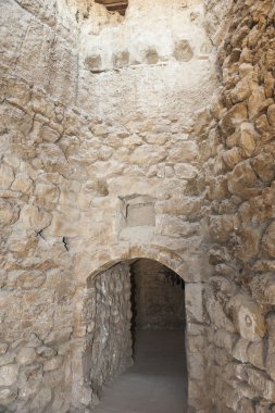 eski kapı aralığında antik Osmanlı Kalesi