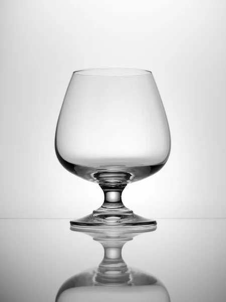 Empty Brandy Glass — Stock Photo, Image