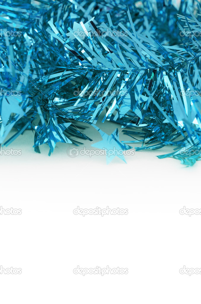 Blue Decoration for Christmas and New Year