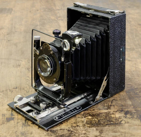 Fotokor Vintage Russia Folding Großformatkamera — Stockfoto