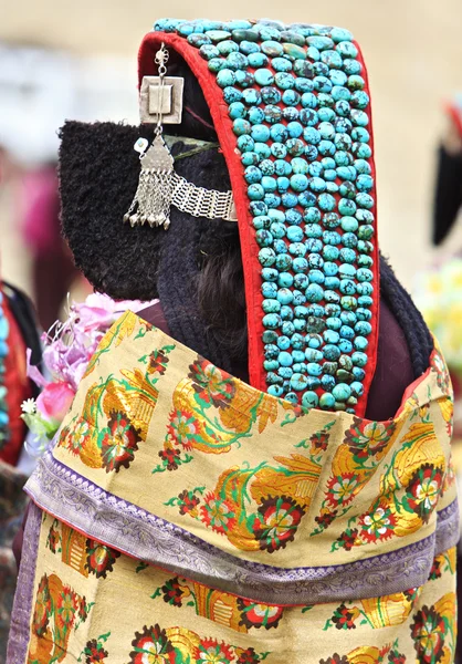 Традиционная шляпа женщины — стоковое фото