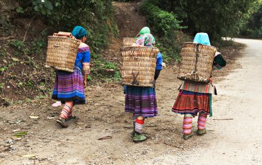 Vietnamlılar kadınlar iş başında