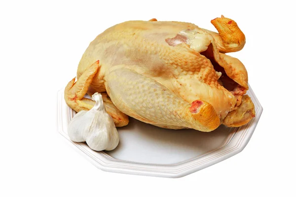 kısırlaştırılmış horoz pişirmeye hazır
