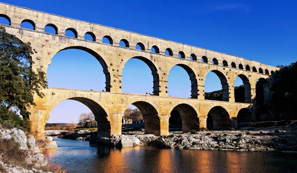 Pont du Gard — Stock fotografie