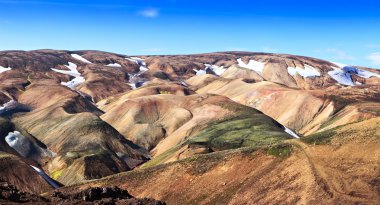 İzlandalı yataygullfoss Şelalesi