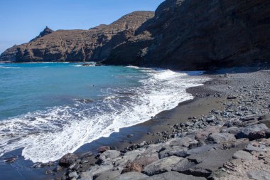 Kanarya adasının plajı