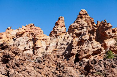 Kaya oluşumu ve dalgalı volkan