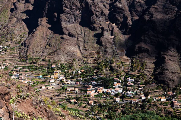 Afgelegen Dorp Gomera Eiland — Stockfoto