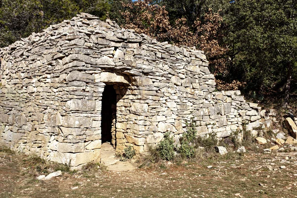 Stones Shelter Shepherd South France — Stock Photo, Image