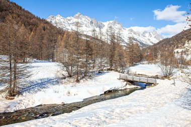 Fransız Alpleri manzarası