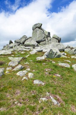 rock formation and landscape
