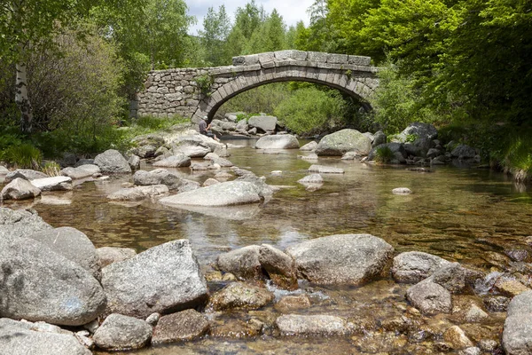 Starý Most Řeku — Stock fotografie