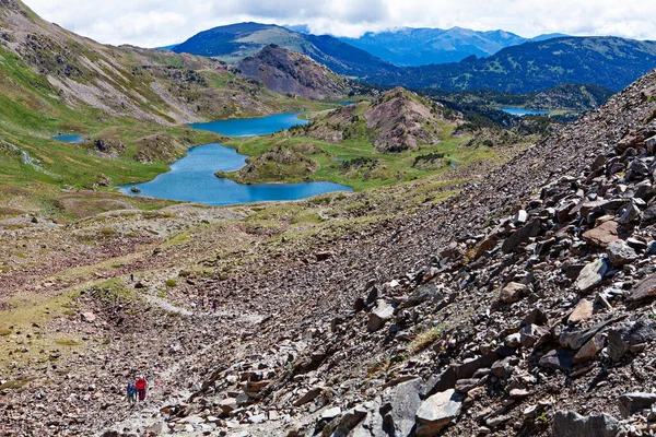 Bella Valle Nella Catena Dei Pirenei — Foto Stock