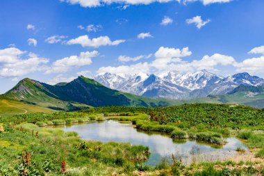 Fransız Alpleri manzarası